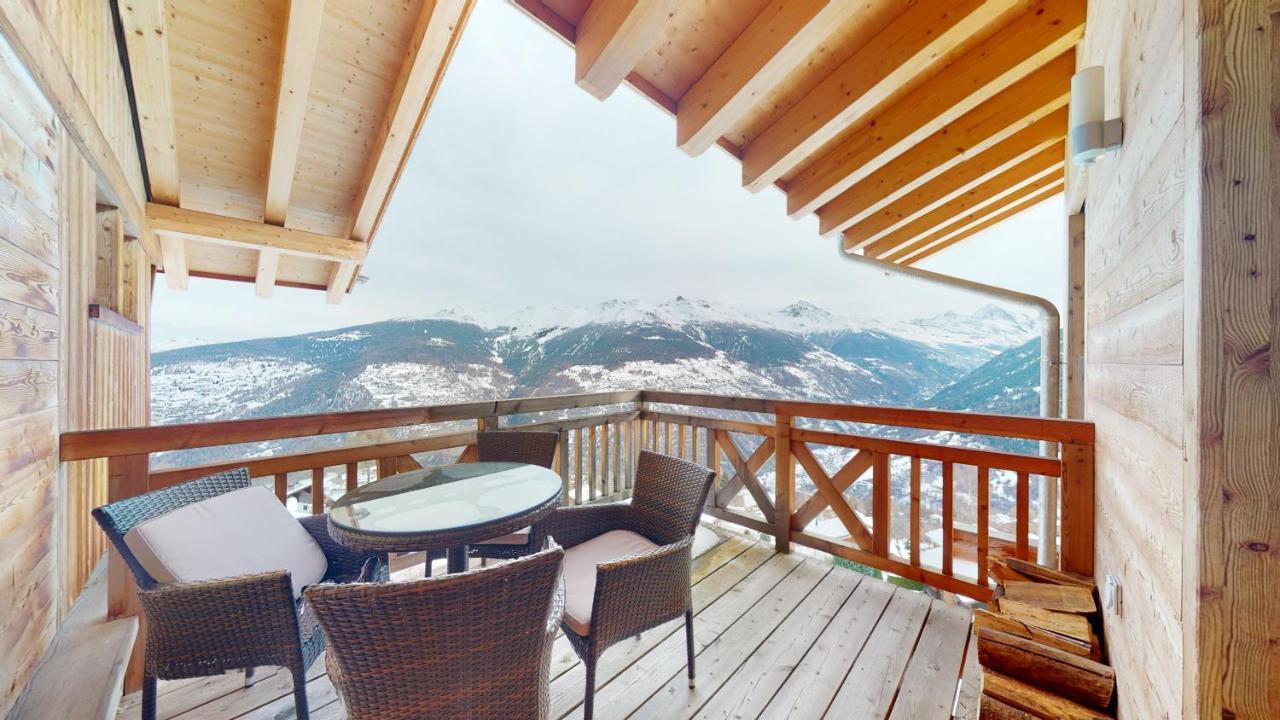 Etoiles Des Neiges Luxe & Jacuzzi Chalet 12 Pers By Alpvision Residences Hérémence Buitenkant foto