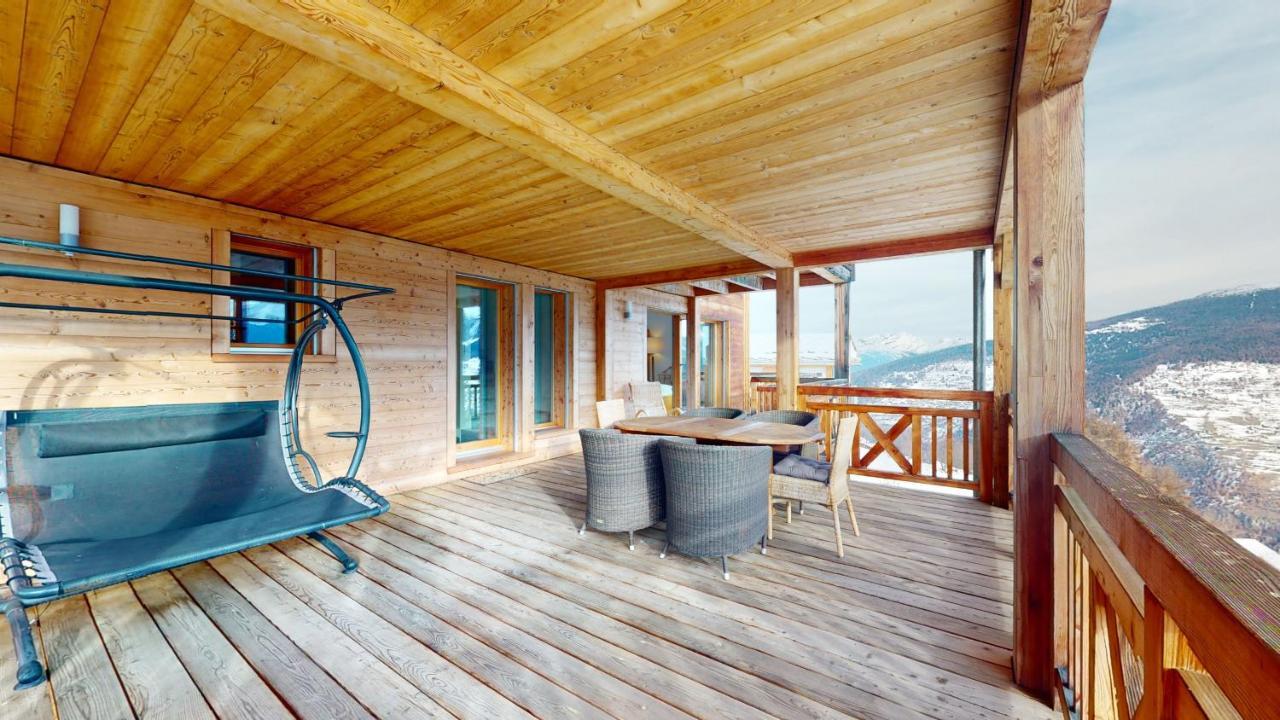 Etoiles Des Neiges Luxe & Jacuzzi Chalet 12 Pers By Alpvision Residences Hérémence Buitenkant foto